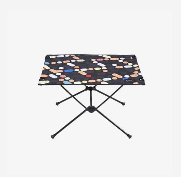 [해외] 헬리녹스 윤협 택티컬 테이블 미디움 블랙 멀티컬러 Helinox Yoon Hyup Tactical Table Medium Black Multicolor