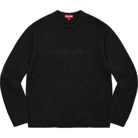 [해외] 슈프림 엠보스드 스웨터 Supreme Embossed Sweater 22FW