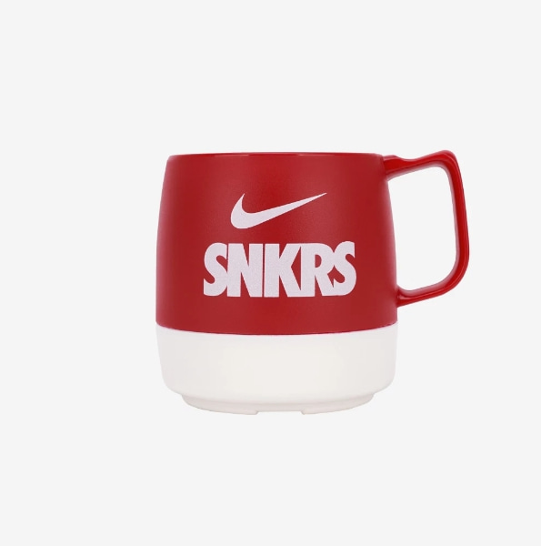 [해외] 헬리녹스 x 나이키 SNKRS 라운지 수베니어 다이넥스 머그 레드 화이트 Helinox x Nike SNKRS Lounge Souvenir Dinex Mug Red White