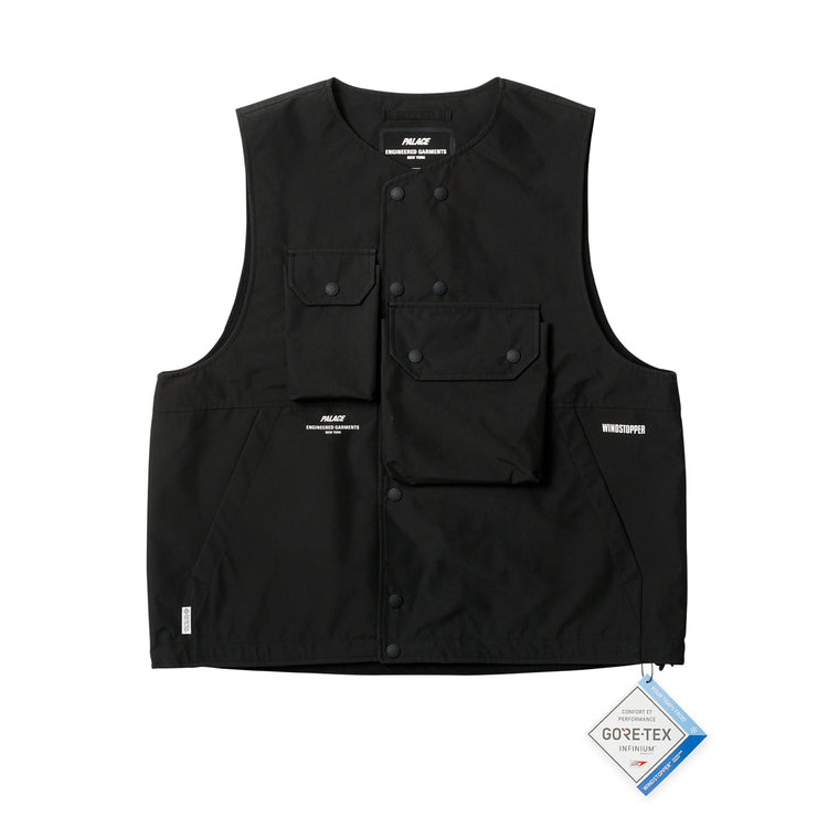 [해외] 팔라스 엔지니어드 가먼츠 고어텍스 인피니움 커버 베스트 Palace Engineered Garments GORE-TEX Infinium Cover Vest 22FW
