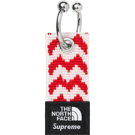 [해외] 슈프림 더노스페이스 우븐 키체인 Supreme The North Face Woven Keychain 22FW