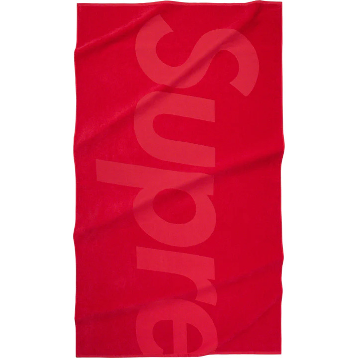 [해외] 슈프림 토널 로고 타월 Supreme Tonal Logo Towel 23SS