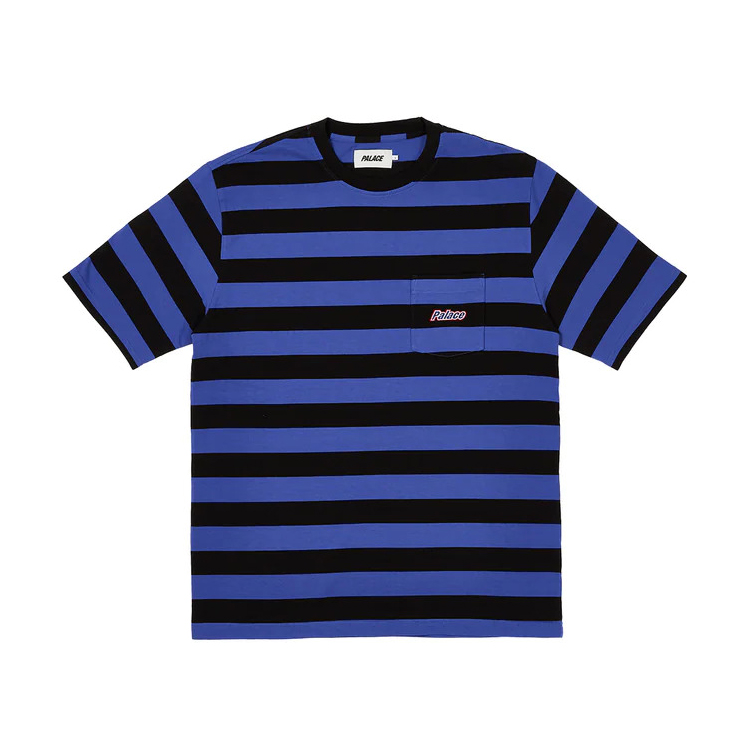 [해외] 팔라스 블록 스트라이프 티셔츠 Palace Block Stripe T-Shirt 23FW