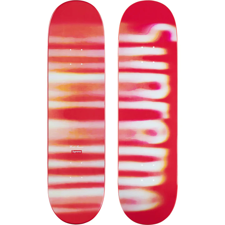 [해외] 슈프림 블러드 로고 스케이트보드 Supreme Blurred Logo Skateboard 23FW