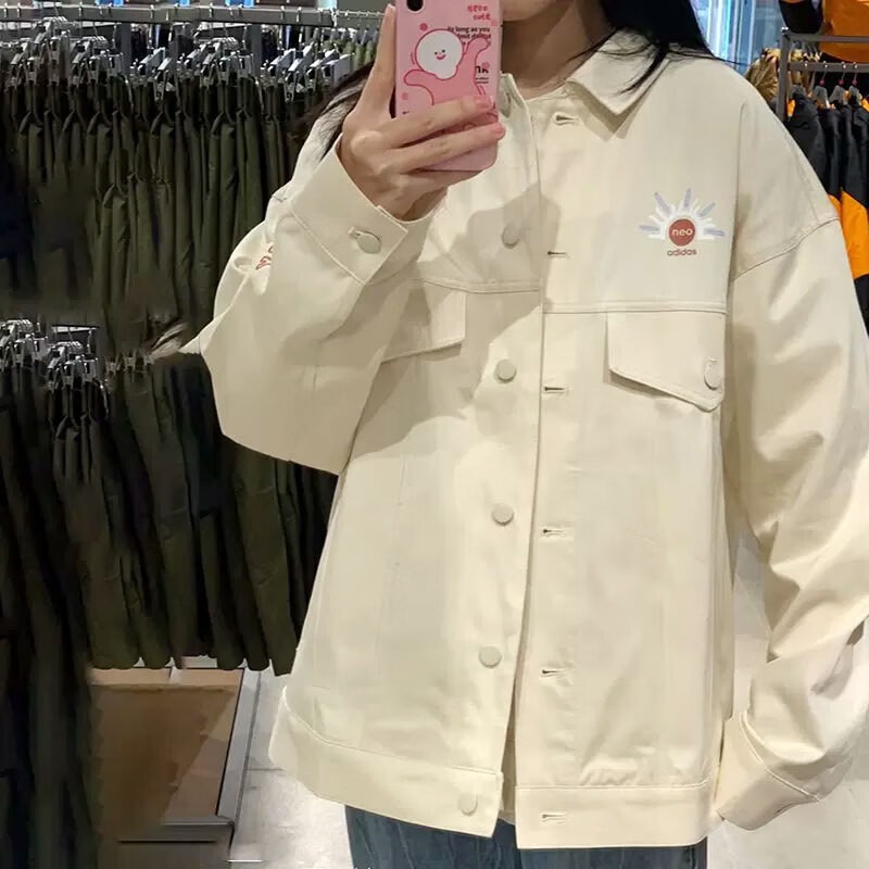 [해외] 아디다스 네오 레터링 스타디움 셔츠 자켓 HM7435