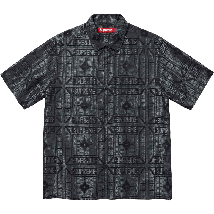 [해외] 슈프림 트레이 자카드 숏슬리브 셔츠 Supreme Tray Jacquard S/S Shirt 24SS